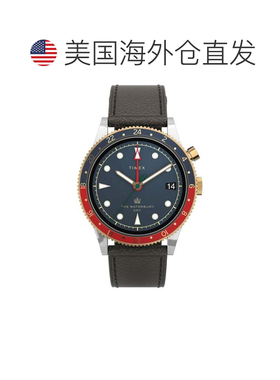 自营Timex Men's Waterbury Blue Round 39mm - blue 美国奥莱直