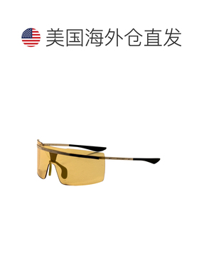 自营Nike男子Echo Shield 67mm金色太阳镜FB4480-750-67-金色 美