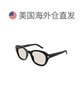 自营saint laurentSL604 001黑色/黄色-黑色 美国奥莱直发