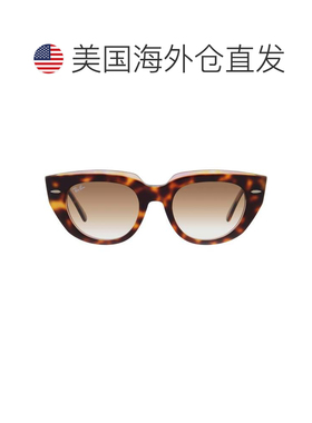 自营ray-banRay Ban Doreen Brown渐变猫眼女士太阳镜RB2286 1414