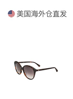 自营Kate Spade Women's Havana 55mm Sunglasses - havana 美国
