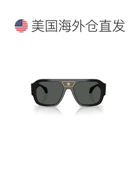自营versace0ve4508u Oversized Square Frame Sunglasses - grey