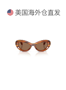 自营swarovski0Sk6061U Cat-Eye Tortoiseshell Sunglasses with