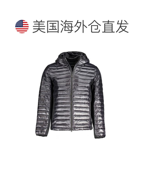 自营Calvin Klein Nylon Men's Men's Jacket - black 美国奥莱直