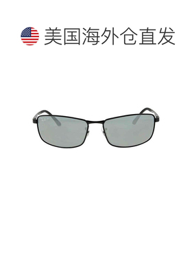 自营ray-banRay Ban Polarized Grey Gradient Rectangular Men's