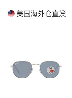 自营ray-banRay Ban Hexagonal Flat Lenses Blue Hexagonal Unis