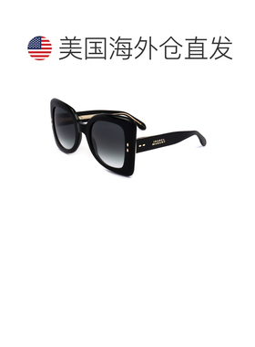 自营Isabel Marant Women's Black 52mm Sunglasses - black 美国