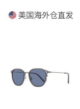 自营 Bally 男士几何太阳镜 BY0099H 20A 青铜色/灰色 54 毫米 -