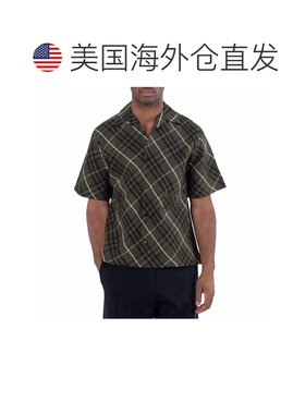 自营Burberry Men's Check Linen Shirt - jungle ip check 美国
