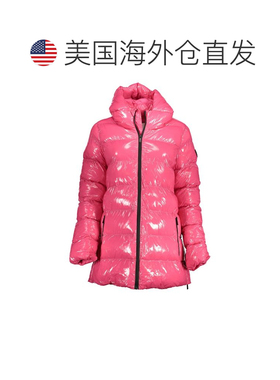 自营U.S. POLO ASSN. Polyester Jackets & Women's Coat - pink