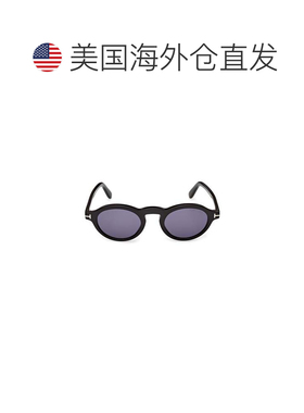 自营tom fordFt1332 Rounded Acetate Sunglasses - purple 美国