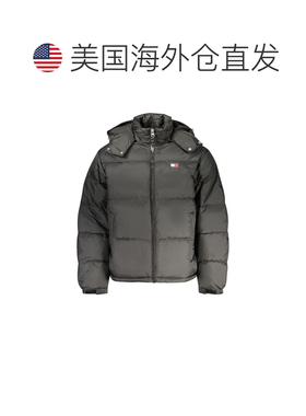 自营Tommy Hilfiger Polyester Men's Men's Jacket - black 美国
