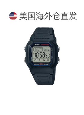 自营Casio Men's Water-Resistant Digital Watch with Black Str