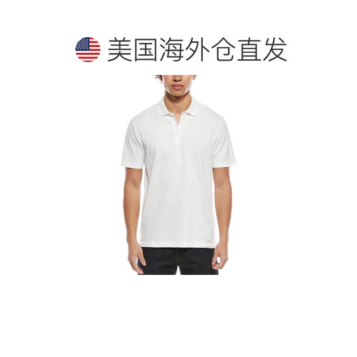 自营Theory Button Polo Shirt - white 美国奥莱直发 - 图1
