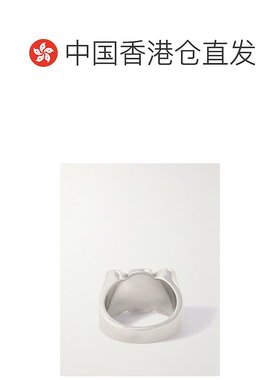 1h可退 香港直邮潮奢 Celine 思琳 男士 徽标戒指 461DR6BRA