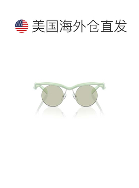 自营prada0pr A18s Round Lens Sunglasses - neutrals 美国奥莱