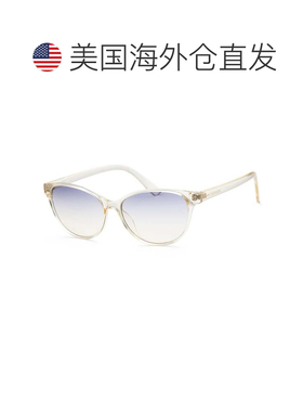 自营Calvin Klein Women's 56mm Crystal Sunglasses - crystal