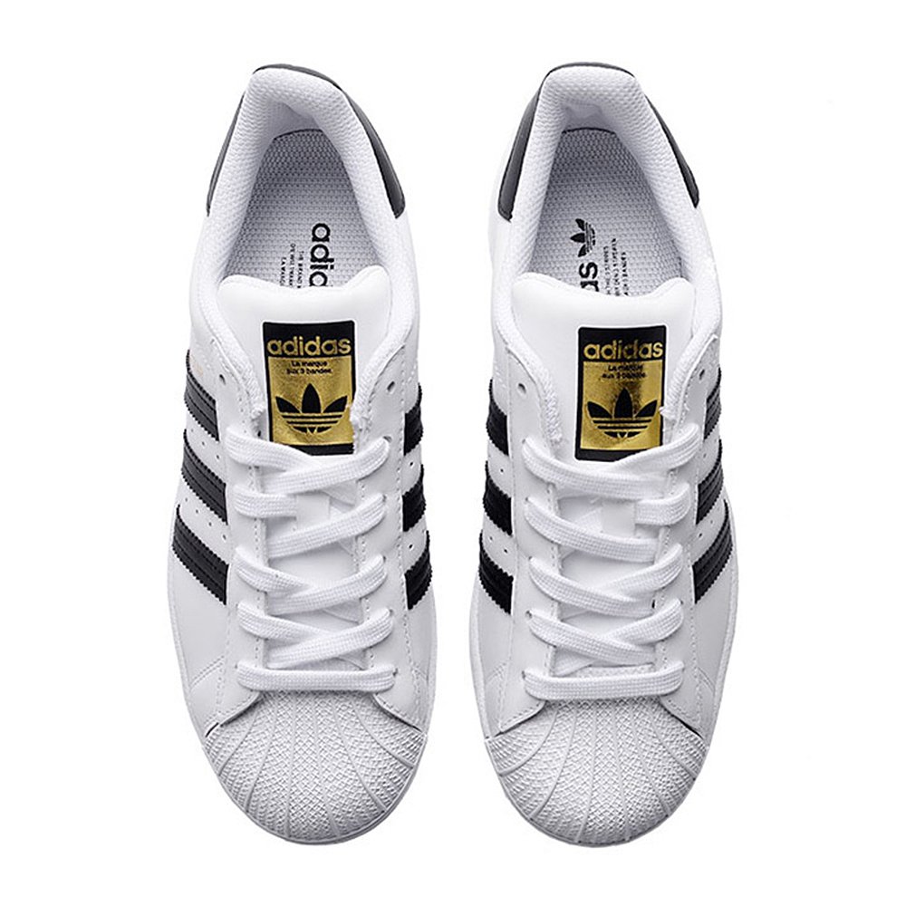 天猫国际美国直购香港直邮adidas/阿迪达斯三叶草Superstar金标贝壳头板鞋休闲2