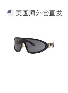 自营Roberto Cavalli女士79mm太阳镜-黑色 美国奥莱直发