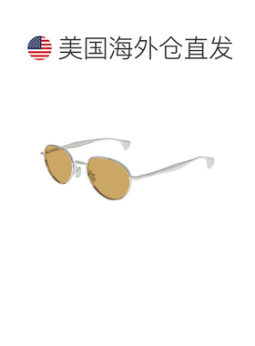 自营bottega venetaBV1396S 001银色/棕色-银色 美国奥莱直发配饰
