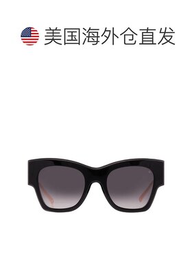 自营Philipp Plein Smoke Butterfly Ladies Sunglasses SPP120M