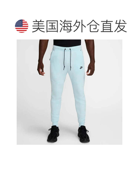 自营Men's Nike Tech Fleece Jogger Pants  Glacier Blue Drawst