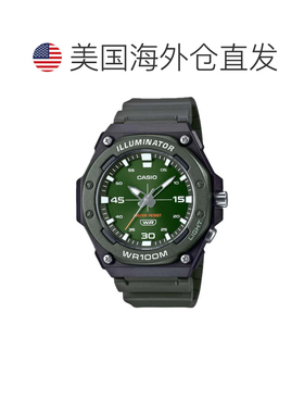 自营Casio Men's Sport Watch with Green Dial - MW-620H-3AVCF