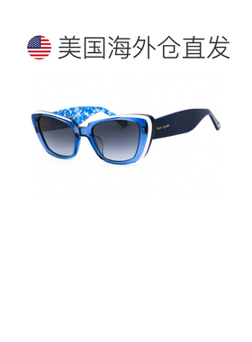 自营kate spadeFABIA/S 00JU 9O蓝色白色/深灰色渐变-蓝色白色 美