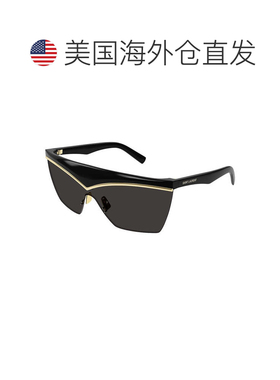自营saint laurentSL614MASK 001 Black/Black - black 美国奥莱