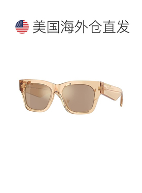 自营Burberry  BE 4424 40635A 52mm Womens Square Sunglasses -