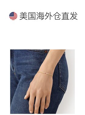 Ross-Simons Ruby 的 RS Pure 和 . 14kt 黄金钻石条形手链 - 7.5