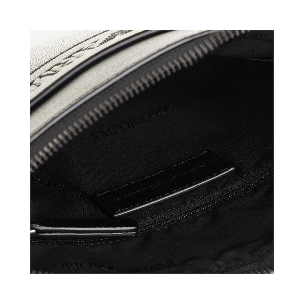 FFRONTEE探物美国站香港直发ARMANI阿玛尼男士春秋黑色商务单肩包Y4M218YSL5J810720