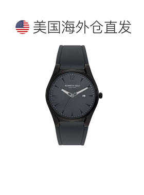 自营Kenneth Cole Men's Classic mm Quartz Watch - grey 美国奥