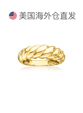 自营RS Pure by Ross-Simons 18kt Gold Vermeil Shrimp Ring - y