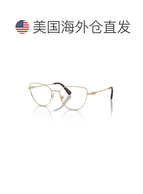 自营swarovski0sk1007 Gold-tone Cat-eye Sunglasses - white 美