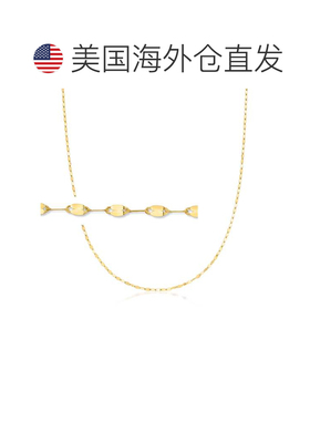 自营Ross-Simons 意大利 14 克拉黄金 Lumachina 链项链 - 16 英
