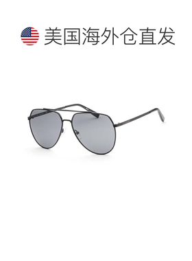 自营Calvin Klein Men's 59mm Black Sunglasses - black 美国奥