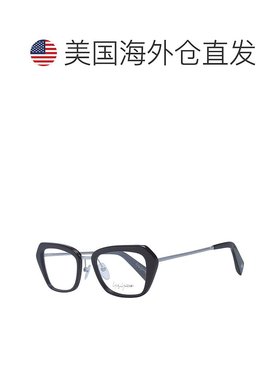 自营yohji yamamoto山本耀司女士光学女式镜架-黑色 美国奥莱直发