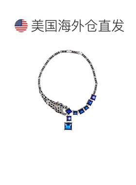 自营 eye candy猞猁项链 - 蓝色 - 银色/蓝色 美国奥莱直发饰品