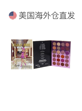 美国直邮Rude Cosmetics狂野美妆合法裸色24色眼影盘女士眼正品