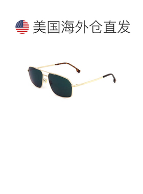 自营hugo bossBOSS 1603/S 0J5G MT金色/绿色镜面-金色 美国奥莱