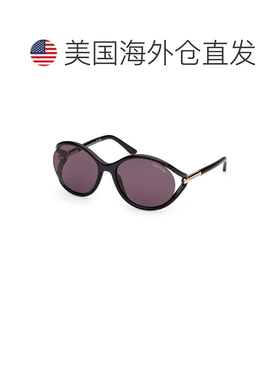 自营Tom Ford  FT 1090 01A 59mm Womens Oval Sunglasses - shin