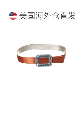 美国直邮自营Roger Vivier缎带-橙色 美国奥莱直发腰带