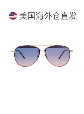 自营Guess Factory Blue Gradient Pilot Ladies Sunglasses GF03