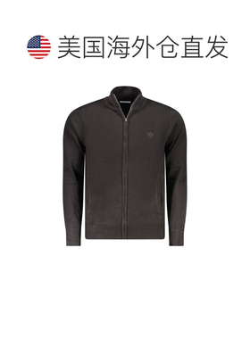 自营North Sails Acrylic Men Men's Cardigan - black 美国奥莱
