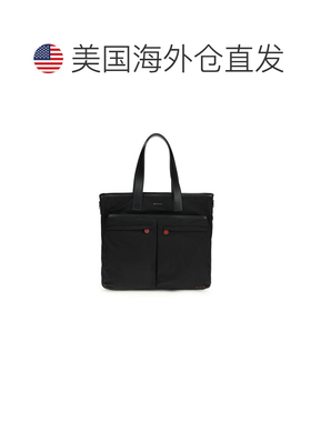 自营Kiton Marabou Men's Handbag - black 美国奥莱直发