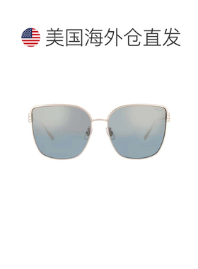 自营chopard萧邦蓝金镜面蝴蝶女士太阳镜SCHG67M 300g 63 - multi