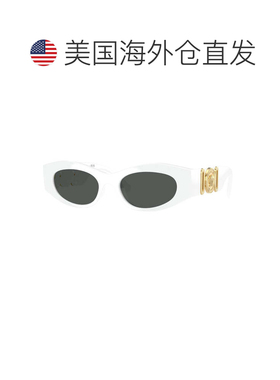 自营versaceVE4480U 314/87白色/深灰色-白色 美国奥莱直发