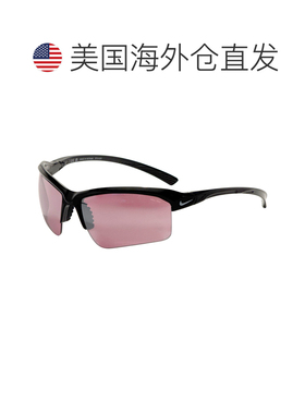 自营Nike Men's 70 mm Black Sunglasses - matte black 美国奥莱