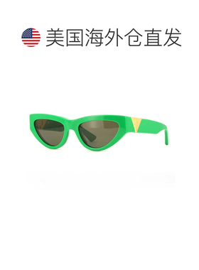 自营bottega venetaBV1176S 003绿色/绿色-绿色 美国奥莱直发